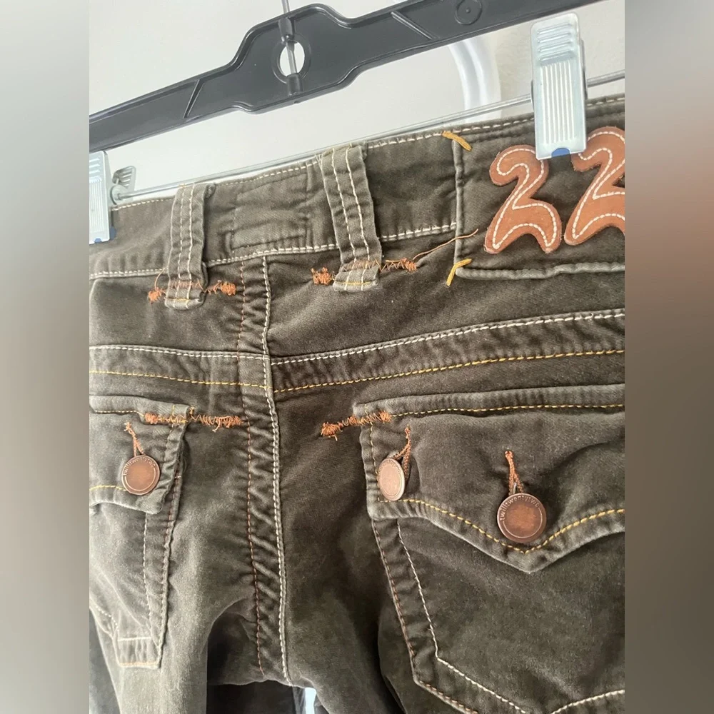 Twill twenty two velvet pants - Picture 7 of 11